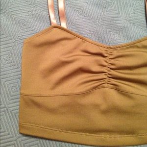 Mikes yoga wear green top